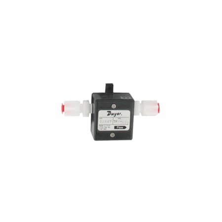 Dwyer Instruments Gas turbine flow meter, range 85 to 420 SCFH (40 to 200 LPM), 1/2" OD connection. TFP-GV13